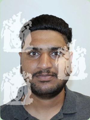 Ramandeep Arora licence portrait