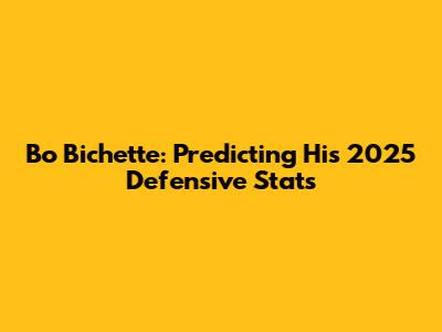 Bo Bichette: Predicting His 2025 Defensive Stats