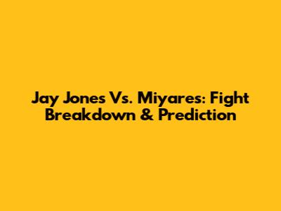 Jay Jones Vs. Miyares: Fight Breakdown & Prediction