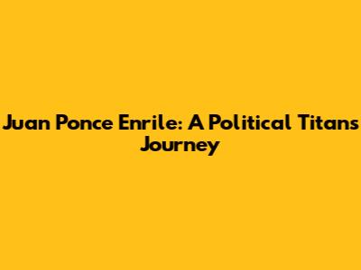 Juan Ponce Enrile: A Political Titan's Journey