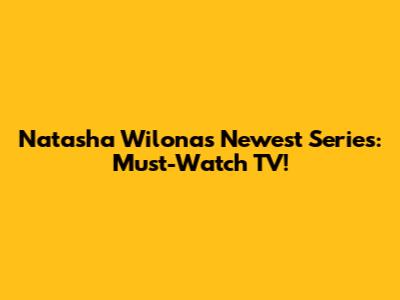 Natasha Wilona's Newest Series: Must-Watch TV!