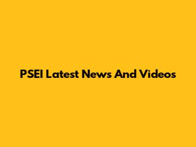 PSEI Latest News And Videos