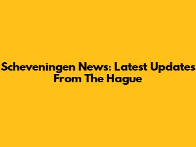 Scheveningen News: Latest Updates From The Hague