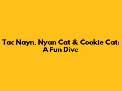 Tac Nayn, Nyan Cat & Cookie Cat: A Fun Dive